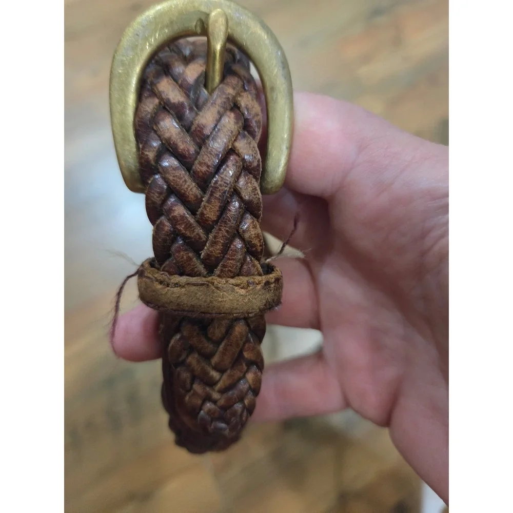 Brighton brown braided